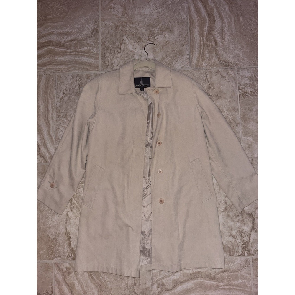 London Fog Women's‎ Trench Coat Size Small Petite